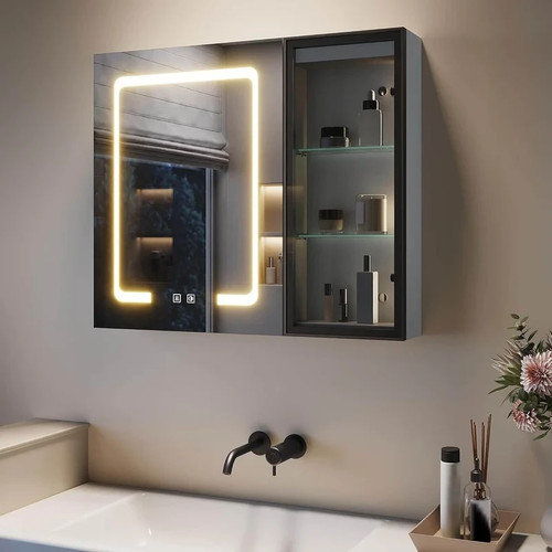 Led spiegelschrank 70x60 - spiegelschrank,