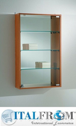 Vitrine wand glas spiegel - vitrine, shop