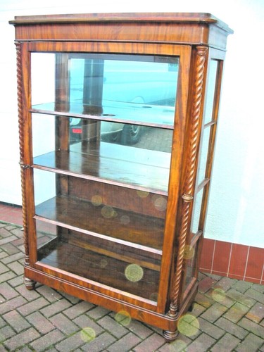 Original biedermeier vitrine - original,