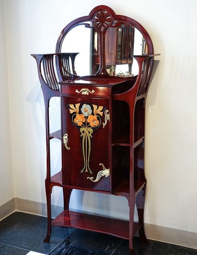 Jugendstil salon vitrine - salon,