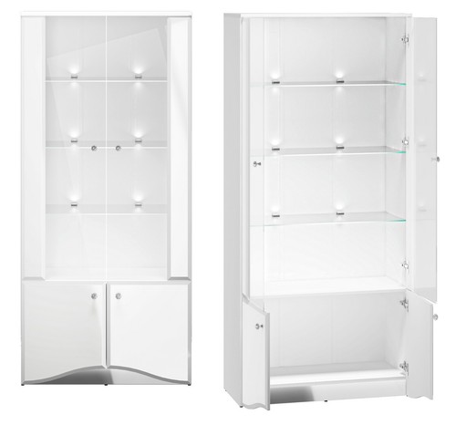 Glasvitrine glamour - glasvitrine, 01