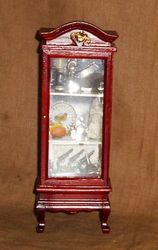 Vitrine mit spiegel und - vitrine,