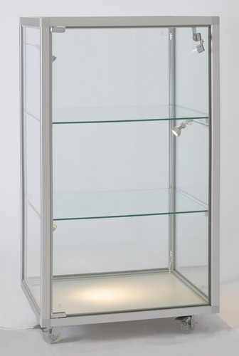 Glasvitrine led theke klein - glasvitrine,