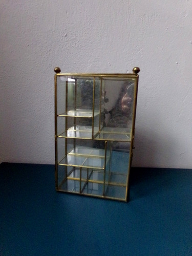 Kleiner setzkasten vitrine - kleiner,